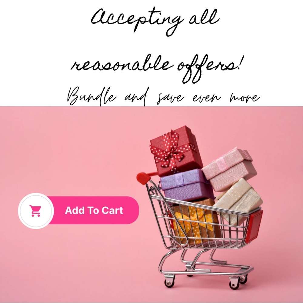 Mini Shopping Cart with Gift Boxes